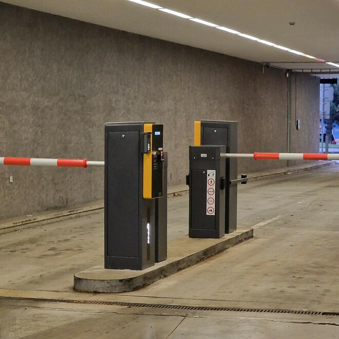 Parkovací systém pro parkoviště s nepřetržitým provozem 24/7